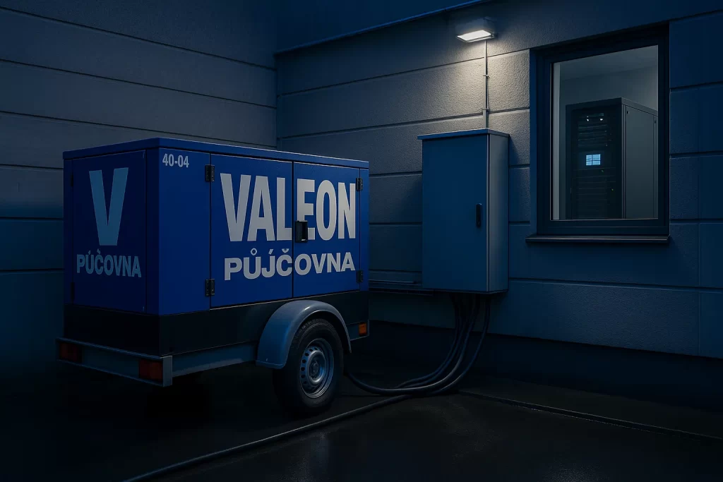 pujcovna dieselagregatu