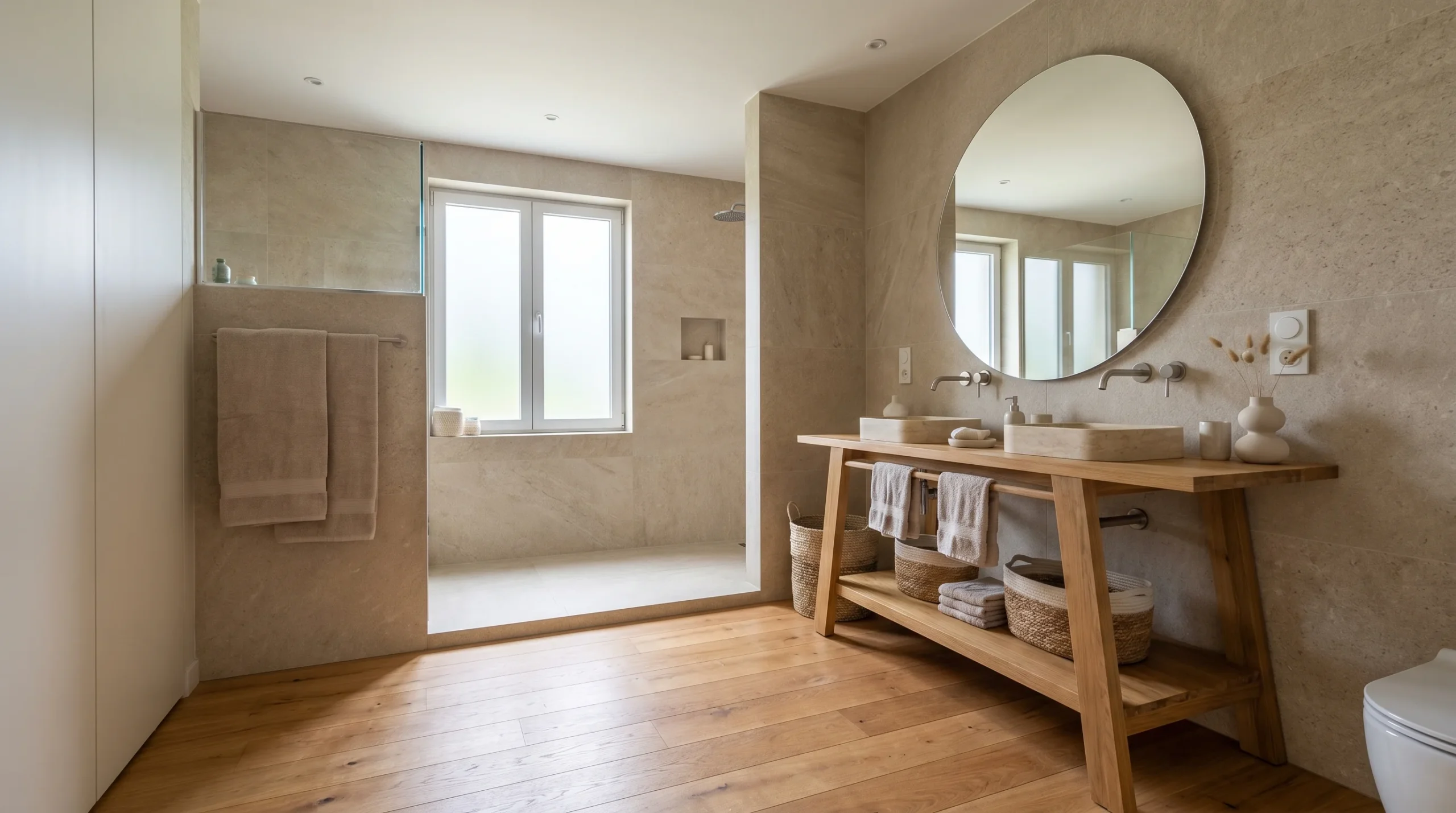 Jak na dřevo do koupelny: Průvodce materiály, instalací a údržbou