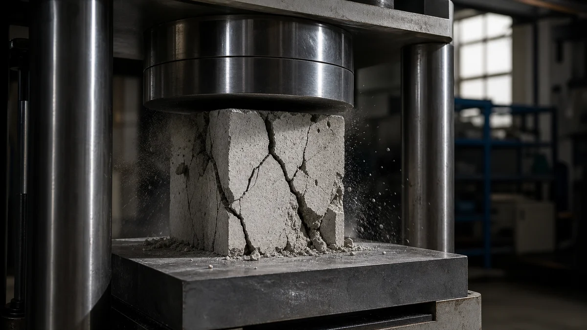 Proč se stavební materiál musí nejdřív zničit, aby se dal poznat